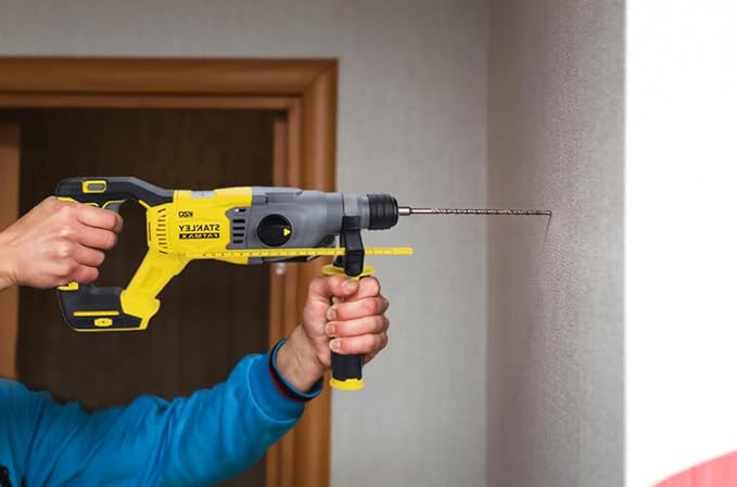 STANLEY FATMAX SBH900-B1 20V, Variable Speed Switch, 1500 RPM, 20 mm Cordless Brushless SDS Rotary Hammer (Bare Tool)