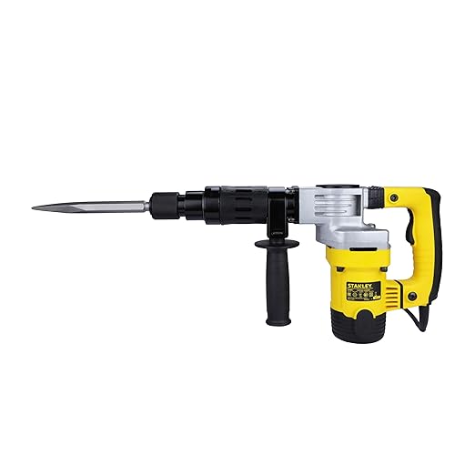 STANLEY STHM5KH 1010W 5Kg Corded Hex Chipping Hammer (Yellow and Black)