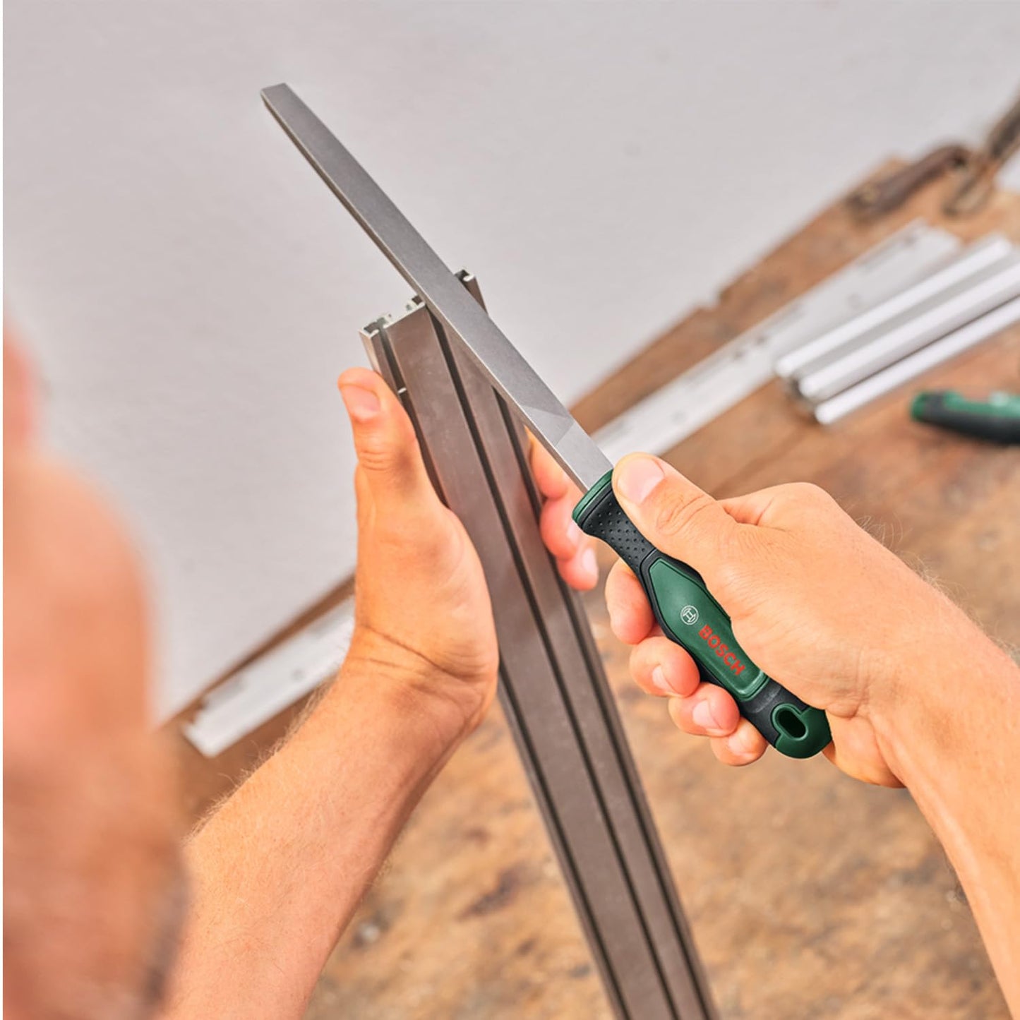 Bosch 1600A02ZB0 5-Piece File Set 200mm Durable Carbon Steel Files
