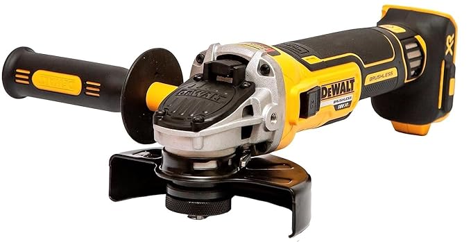 DEWALT DCG405N-XJ 18V 125mm XR Li-ion Cordless Angle Grinder with Brushless Motor Perform and Protect Shield (Bare Tool)