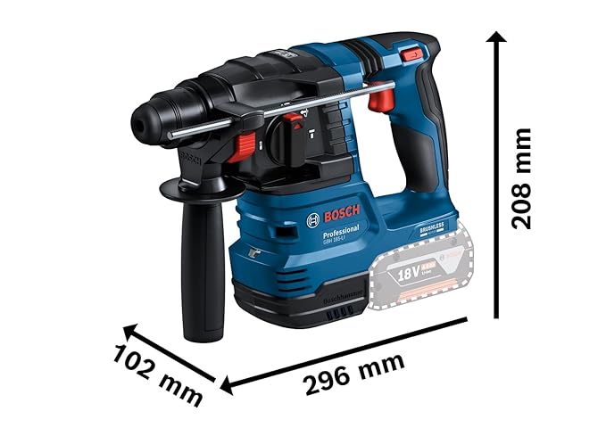 Bosch Professional GBH 185-Li Cordless Rotary Hammer with SDS Plus
