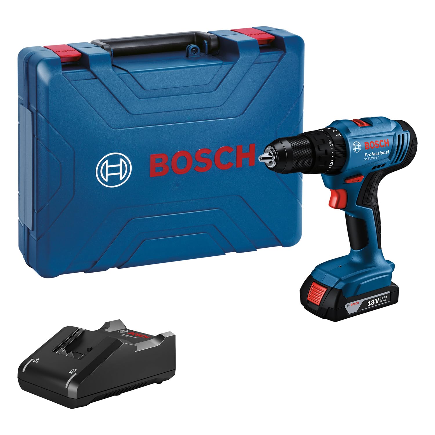 BOSCH GSB 183-Li Cordless Impact Drill/Drivers With Battery