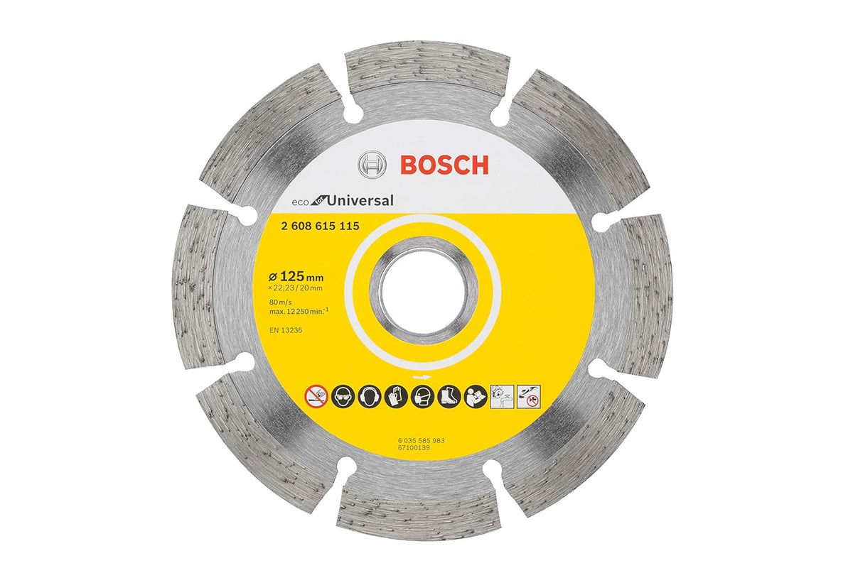 Bosch 2608615111 Diamond Cutting Disc, Expert for Universal 5-9 with 22.23 mm Bore (Diameter - 125mm)