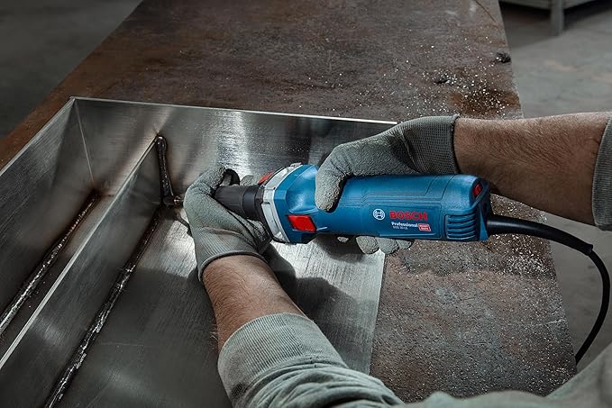 Bosch Professional GGS 30 LS Corded Straight Grinder, 750 W, 33000 RPM, 1.7 kg | Ideal for Heavy-Duty Metal Work and Stone Carving
