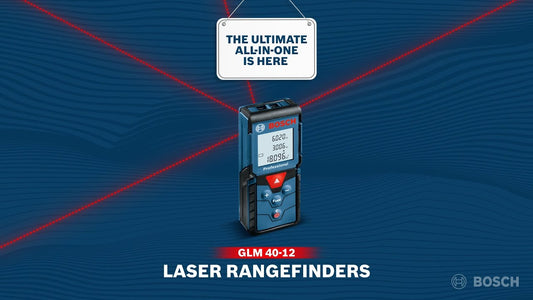 Bosch Laser Distance Meter Measurement Range 0.15 to 40 m, GLM 40-12 Professional