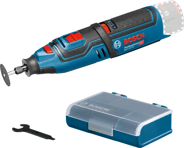 Bosch Professional GRO 12V-35 - Multiple-tool battery operated rotation (Solo)