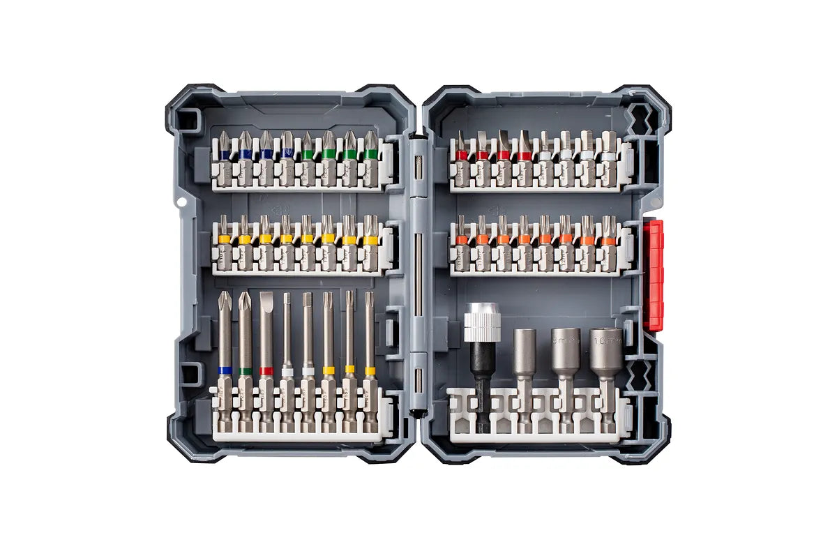 Bosch 2608522421 Pick & Click Extra Hard Screwdriver Bits Mixed Set, 44-piece