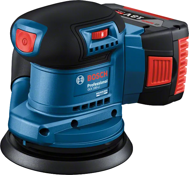 Bosch GEX 185-LI PROFESSIONAL RANDOM ORBIT SANDER