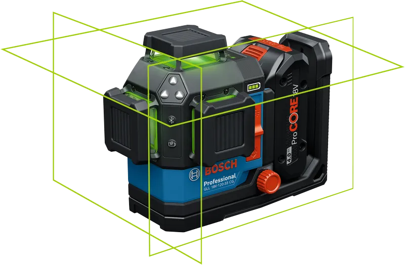 Bosch GLL 18V-120-33 CG Line Laser Professional