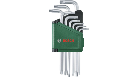 Bosch 1600A02Z9C Torx Key Set 9-Pieces