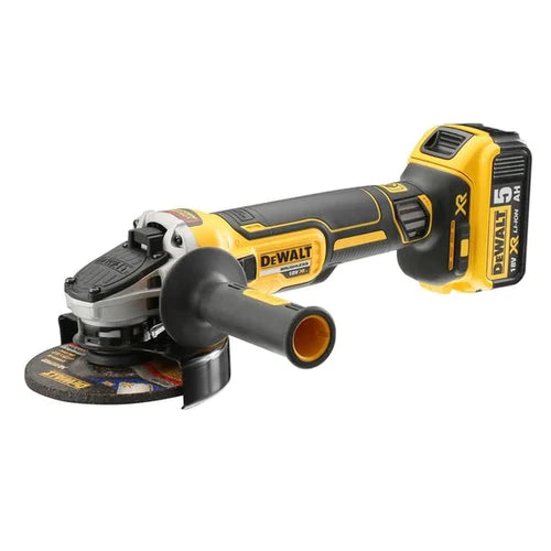 Dewalt DCG405P2-IN 18V, 5.0Ah, 100mm Brushless Slide MAG Kit