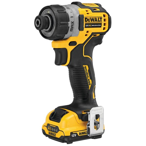 Dewalt DCF601D2-QW 12V Li Ion Brushless Compact Screwdriver