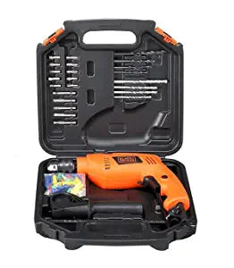 Black + Decker HD555K50-IN 550W 13mm Hammer Drill kit 50 Tools