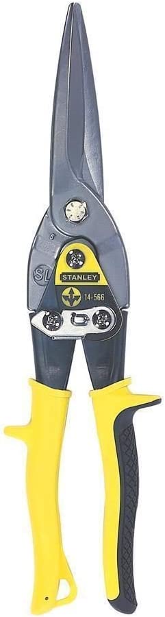 Stanley 2-14-566 AVIATION SNIPS LONG CUT BI-MAT
