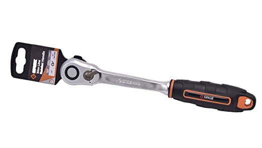 Groz RTD/SL/1-2/UG 1/2 Inch Slim Line Ratchet Handle
