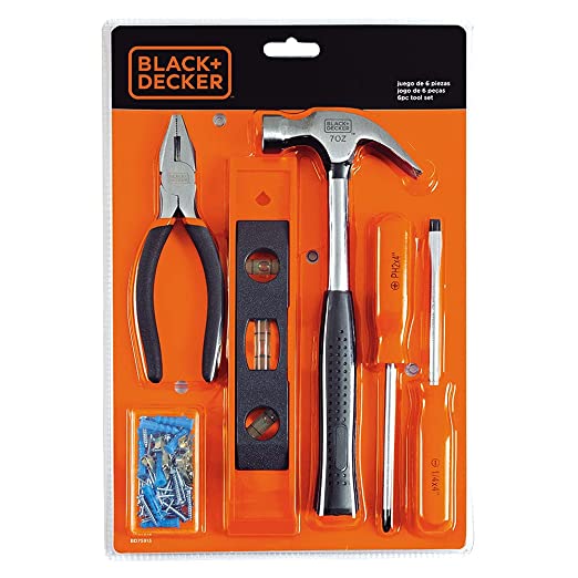 Black & Decker BD75913 6 PC TOOLS KIT