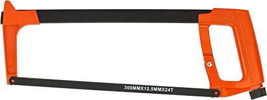 Black+ Decker BDHT20344 300mm Orange & Black Metal Hacksaw
