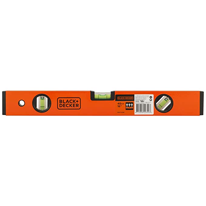BLACK+DECKER BDHT43188 Aluminium Box Beam Level 40cm