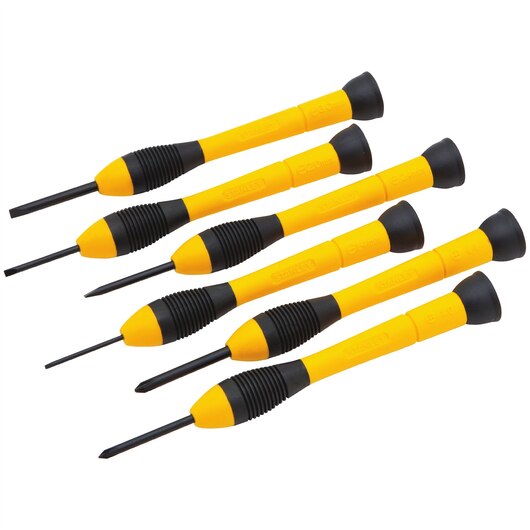 Stanley 66-052 SCREWDRIVER SET PRECISION BI-MATERIAL