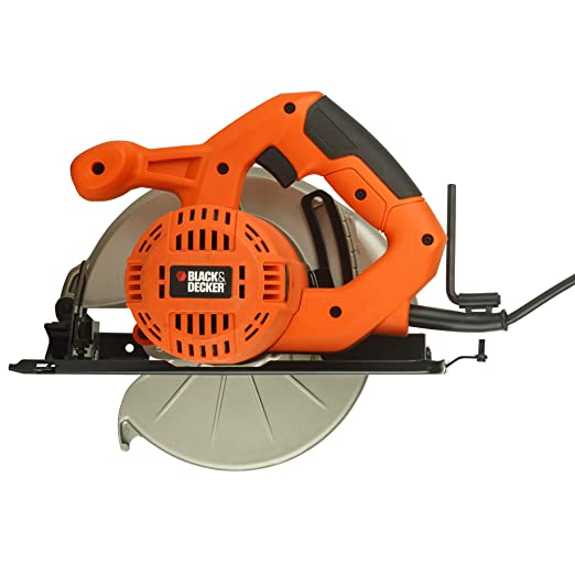 BLACK+DECKER CS1500 1500W 7''/185mm Wood Cutting Circular Saw with 2x 36T TCT Blades, Corded Electric