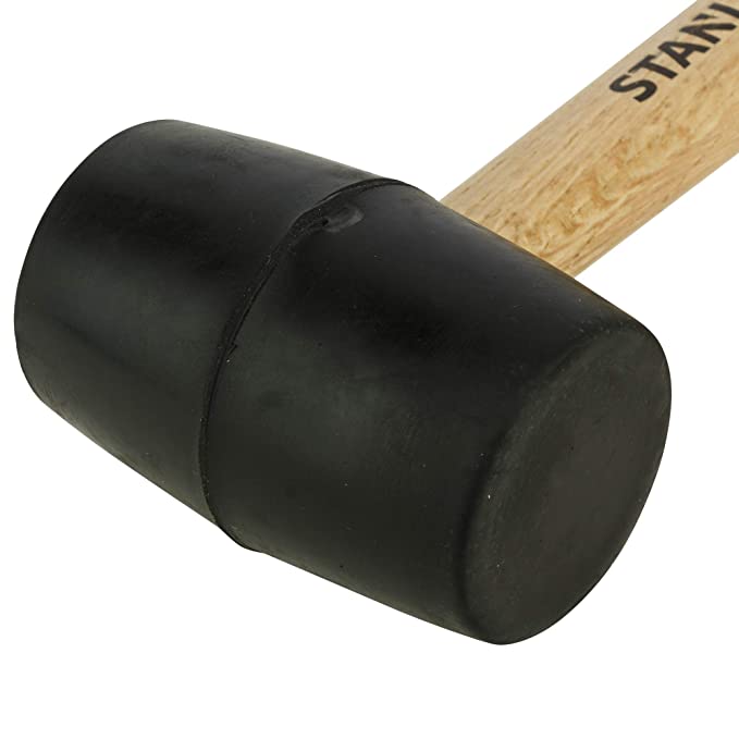 STANLEY STHT57527-8 Rubber Mallet Hammer-450Gms