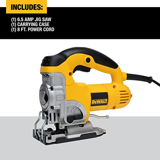 Dewalt DW331K-B1 701W Jigsaw, 0-3100spm, 26mm stroke length