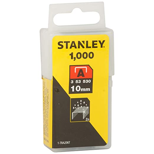 Stanley 1-TRA205T 8MM/5/16" L/D STAPLES(1 000) A TYPE