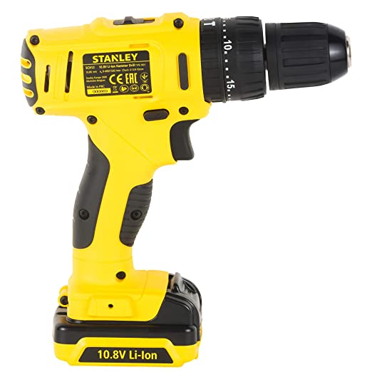 Stanley SCH121S2-B1 10.8V - 1.5 Ah Hammer Drill