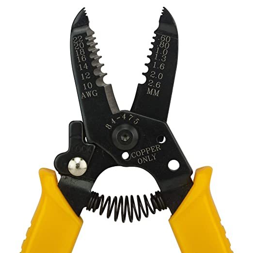 Stanley 84-475-22 6 inch Carbon steel Wire Stripper with Cutting Edge