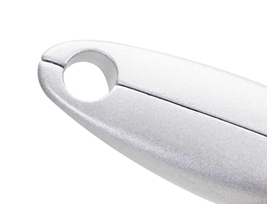 Groz Lightweight Retractable Utility Knife with 5 Heavy-Duty Blades | Light and Robust | 50% Sharper Blades | Inbuilt Storage with 4 Spare Blades | KNV/5