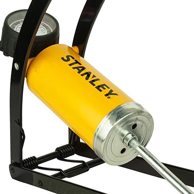Stanley STHT80894-1 High Pressure Cylindrical Pedal Pump Tyre Inflator