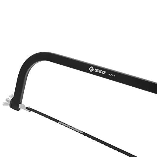 GROZ HF/15/BS Hacksaw Aluminium Die Cast Handle With Tubular Frame
