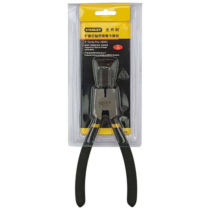 Stanley 84-348-23 PLIER CIRCLIP, BENT EXTERNAL, 230MM-9"