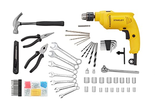 Stanley SDH550KM-IN 550W Drill Mechanical tool kit