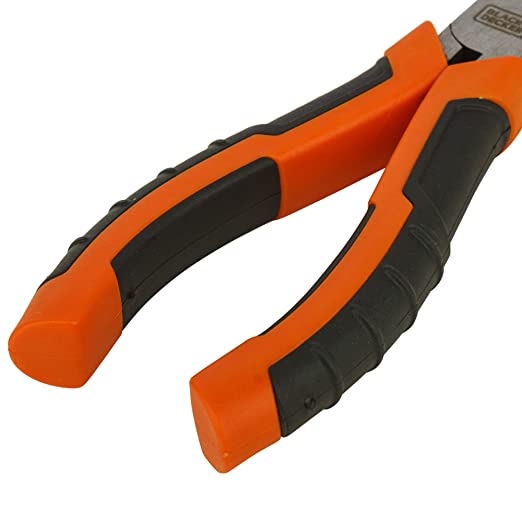 BLACK+DECKER BDHT81586 Steel 160mm Long Nose Pliers