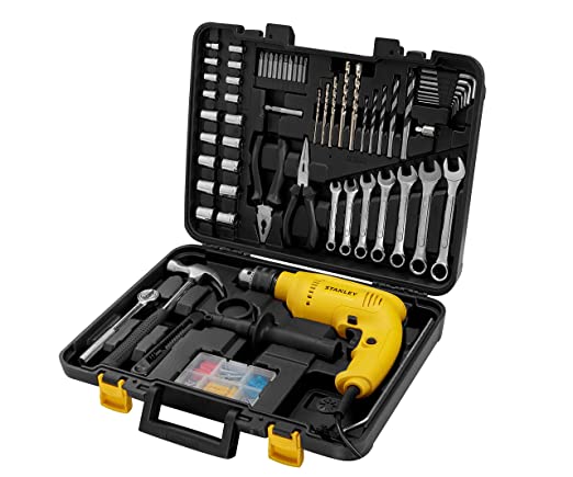 Stanley SDH600KM-IN 600W Drill Mechanical tool kit
