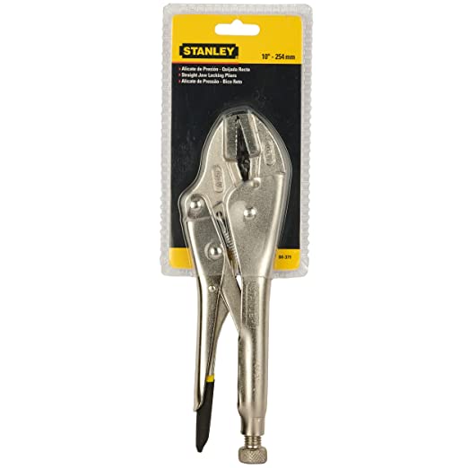Stanley 84-371 Straight Jaw Locking Plier (10-inch)