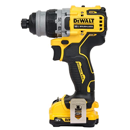 Dewalt DCD703D2-B1 18V 10mm Cordless Brushless Multi-Head Drill Machine with 2x2.0Ah Li-ion batteries