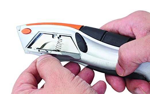 Groz KNV/R/6 Retractable Knife, Overall Length: 6-3/4" (170 mm), Blade Thickness: 0.6 mm)