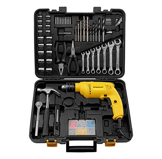 Stanley SDH550KM-IN 550W Drill Mechanical tool kit