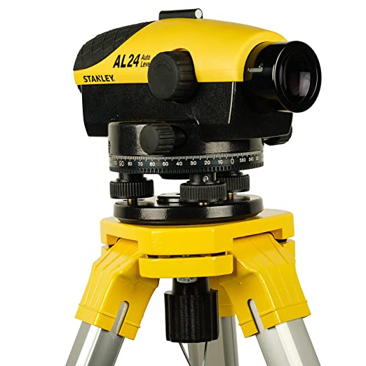 Stanley 1-77-159N AL24G OPTICAL LEVEL (DEGREES) - SITE PACK SET WITH TRIPOD AND STAFF