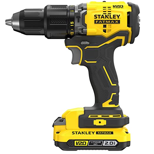 Stanley SBD715D2K-B1 BL Hammer Drill - 20V Cordless