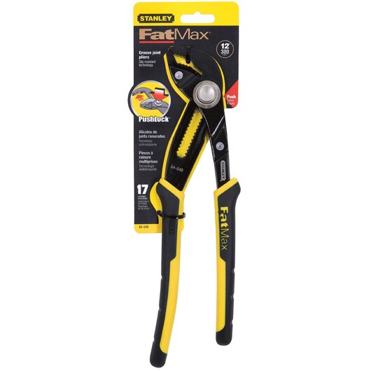 Stanley 0-84-649 12/300MM GROOVE JOINT- PUSH LOCK