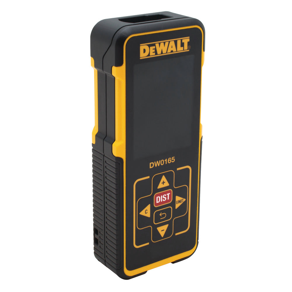 DEWALT DW0165N 50M 165 Ft. Laser Distance Measurer for Distance Area and Volume Measurement with Color Screen