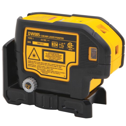 Dewalt DW085K MULTI-BEAM 5 POINTS LASER - POINTER + 1 BACKLINE