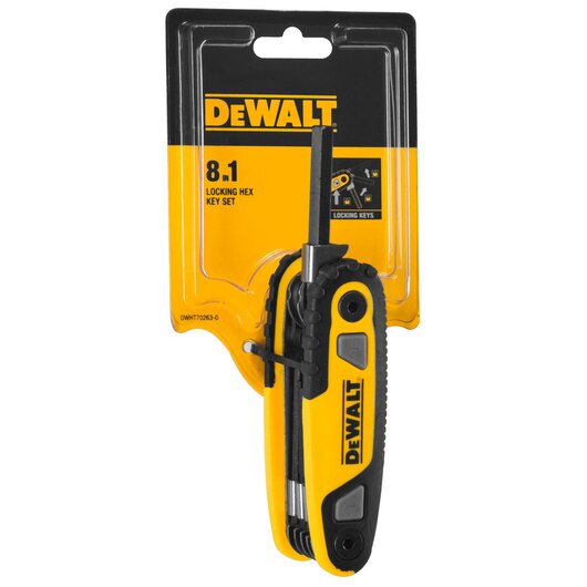 Dewalt DWHT0-70263 FOLDING LOCKING HEX KEYS - METRIC