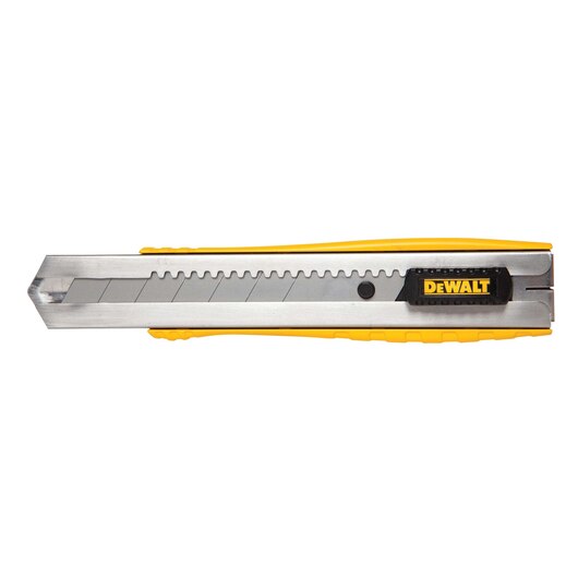 Dewalt DWHT0-10250 SNAP-OFF KNIFE WITH AUTO-LOCK SLIDER 25mm