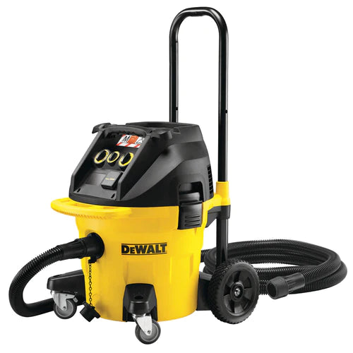Dewalt DWV902M-QS 1400W, 38L, Dust Extractor (M Class), Wet/Dry