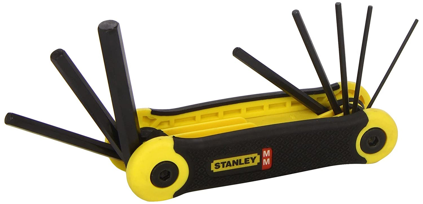 Stanley 2-69-264 8 PIECE METRIC FOLDING HEX KEY SET