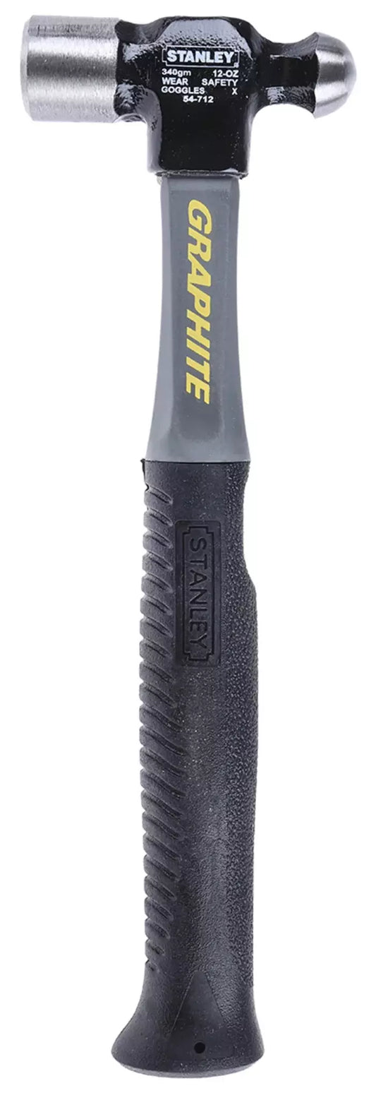 Stanley 1-54-712 340G/12OZ GRAPHITE BALL PEIN HAMMER